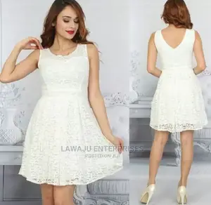 Glamorous Lace Dress - (Made in Turkey)