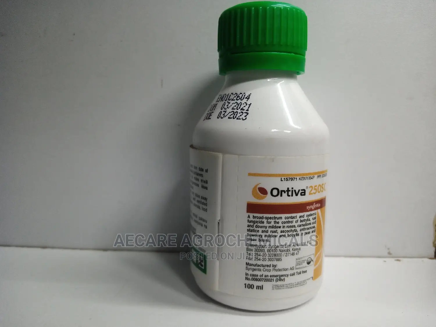 Ortiva 250 Sc Fungicide 100ml