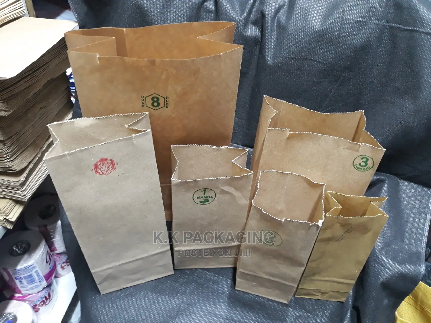 No1⁄4 to No25 Khaki Bags