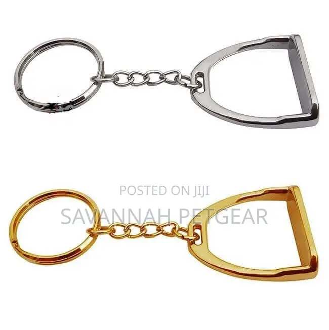 Love Horse Sports Stirrup Key Chain Accessory