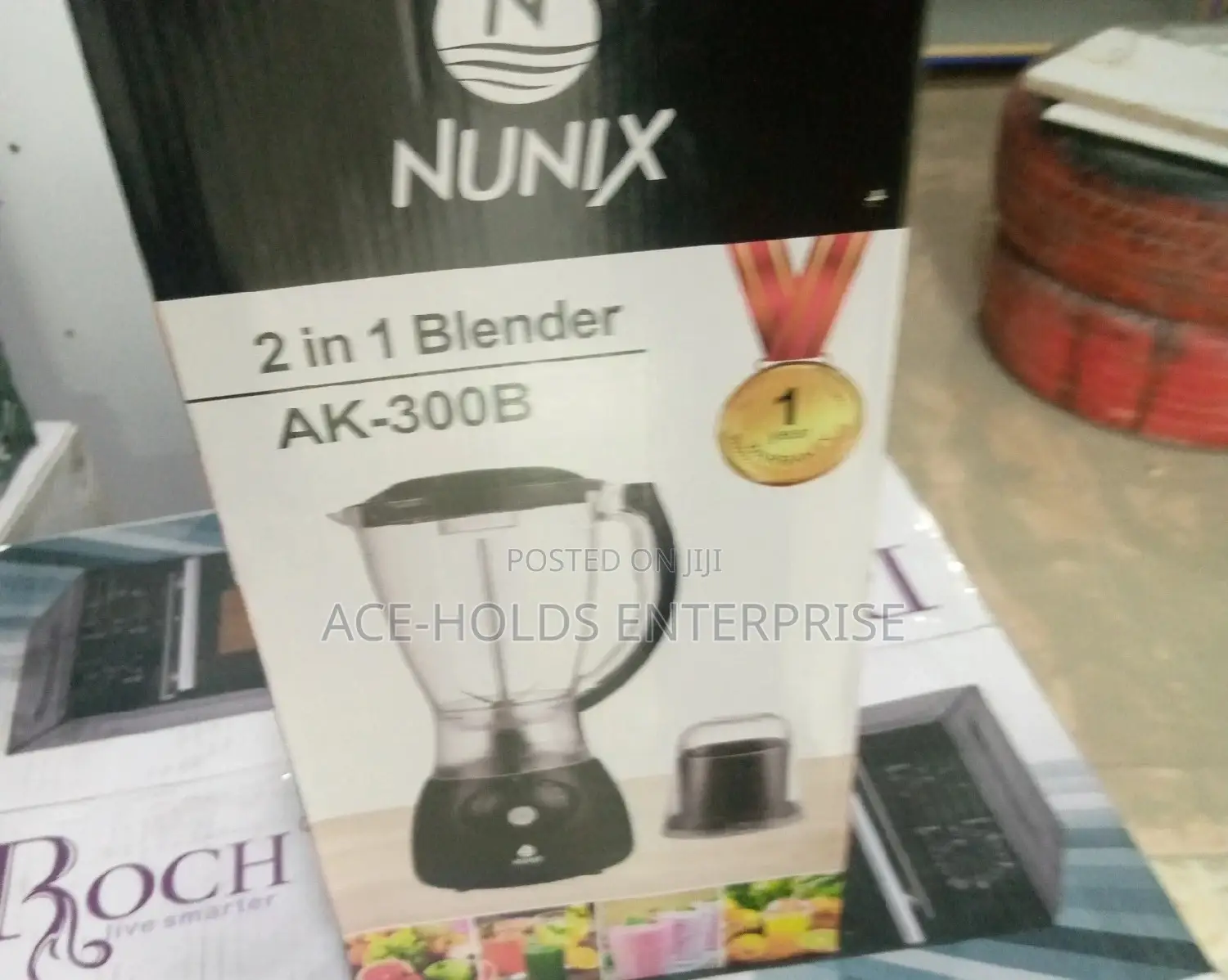 Nunix Ak 300B 2 in 1 Blender