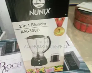 Nunix Ak 300B 2 in 1 Blender