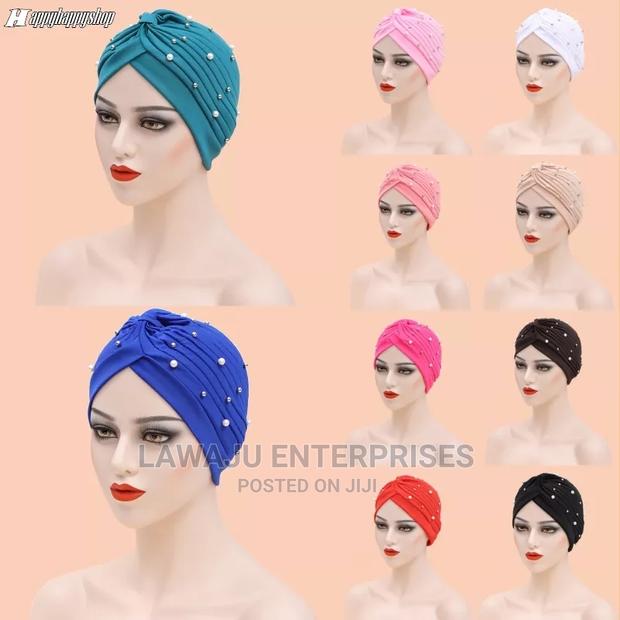 Bearded Headwrap Turban Bonnet - thumbnail 4
