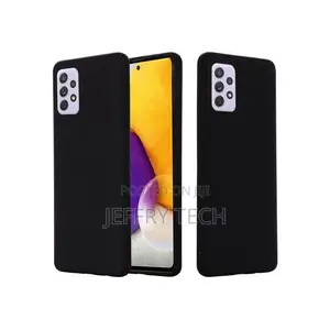 Samsung Galaxy A73 5G Silicone Pouch -Black