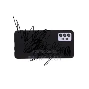 Samsung Galaxy A73 5G Silicone Pouch -Black