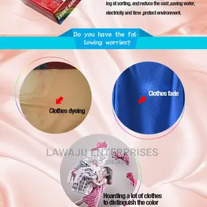 Anti Dyeing Washing Machine Colour Catcher