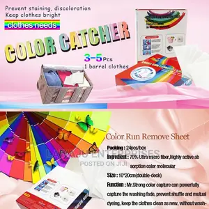 Anti Dyeing Washing Machine Colour Catcher