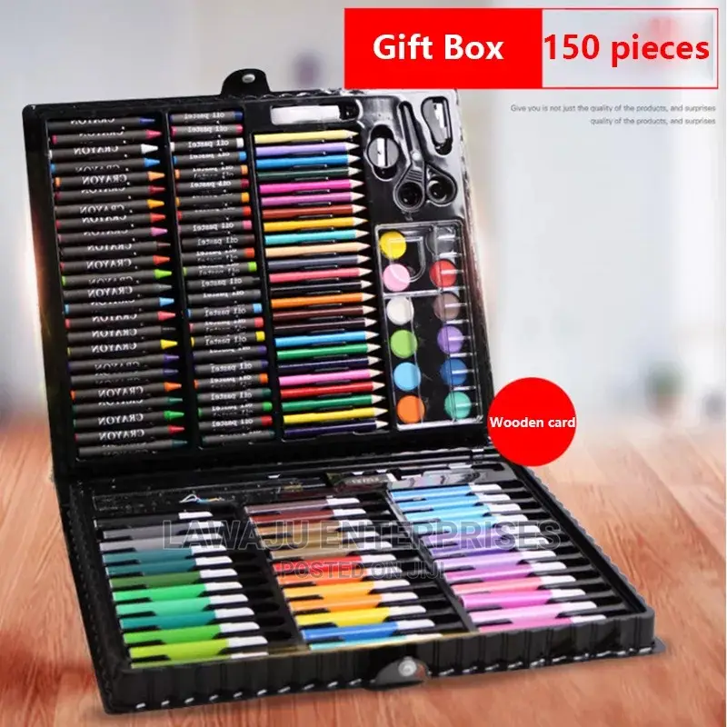 150pcs Kids Art Set (Drawing, Writing, Painting)