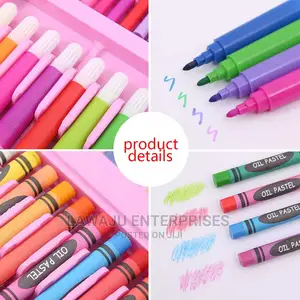 150pcs Kids Art Set (Drawing, Writing, Painting)