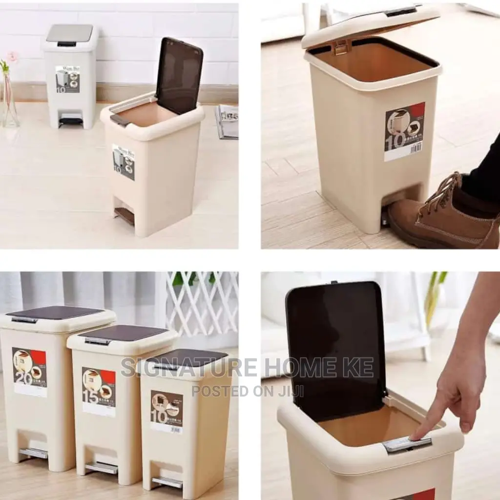 2 in 1 Pedal/Push Dustbins