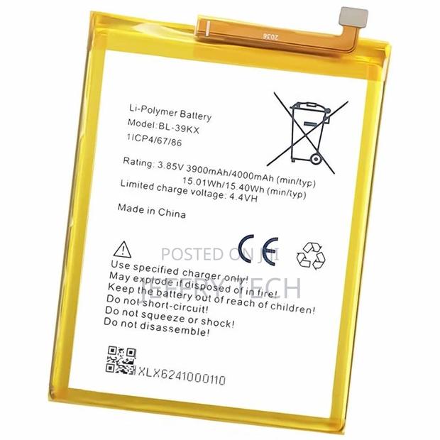 Infinix HOT 7 Replacement Battery X624 BL39-KX