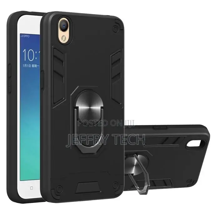 OPPO A37 2 in 1 Armour Series PC + TPU Protective Case(Black