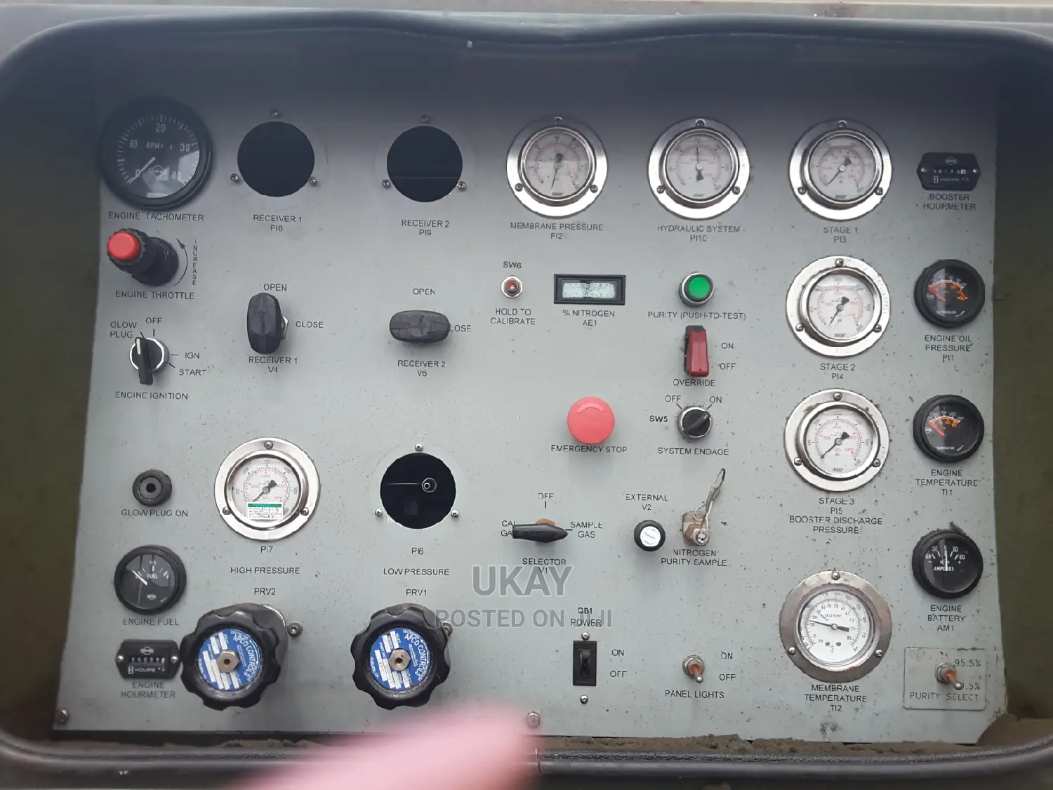 EX-UK Air Compressor (27bars)