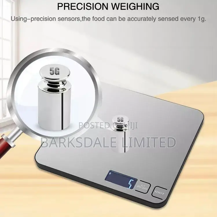 LCD Digital 15kg/1g Electronic Weighing Kitchen Food Scale