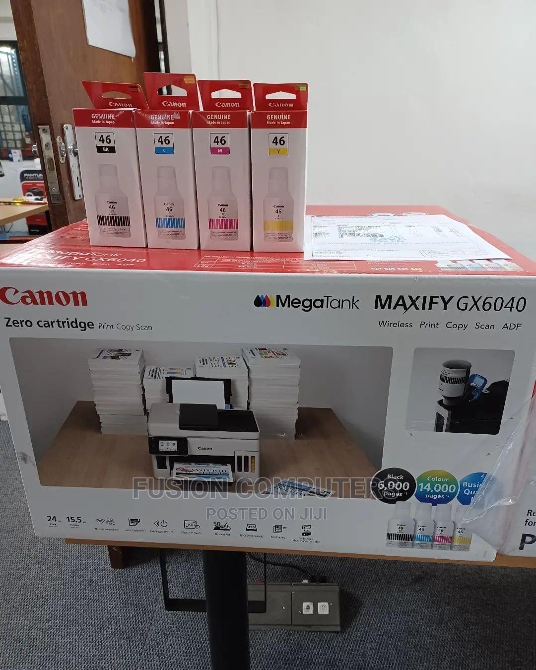 Canon MAXIFY GX6040 MFP Duplex Inkjet Printer A4 in Nairobi Central