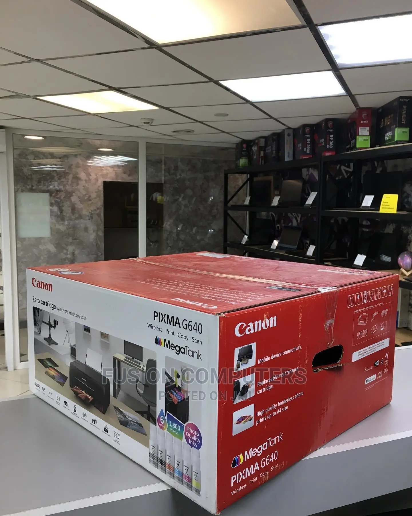 Canon PIXMA G640 Wireless Megatank Inkjet Photo Printer A4