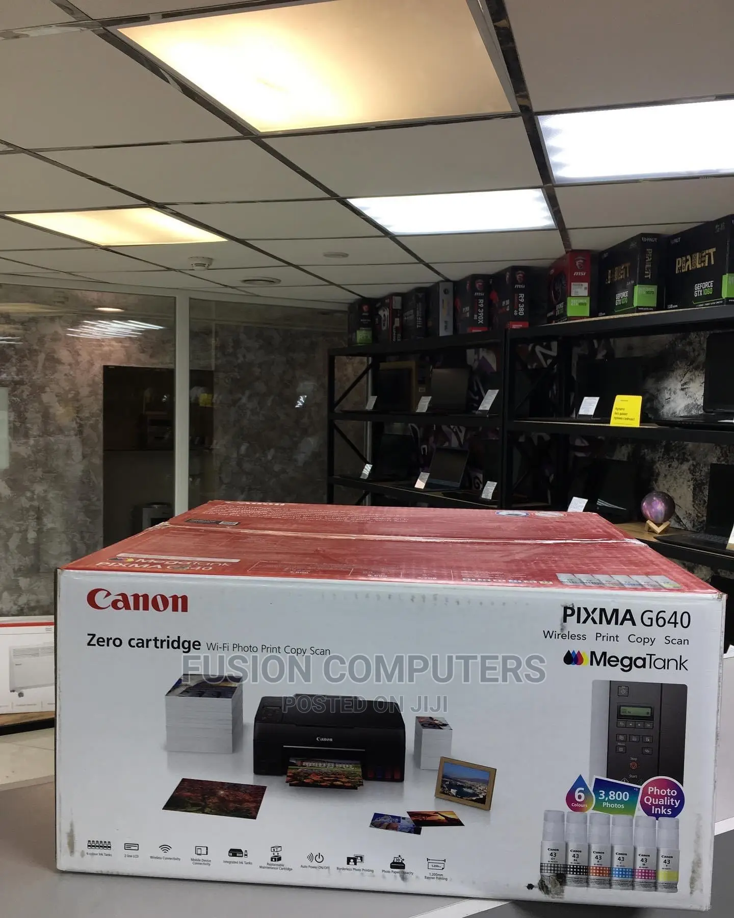 Canon PIXMA G640 Wireless Megatank Inkjet Photo Printer A4