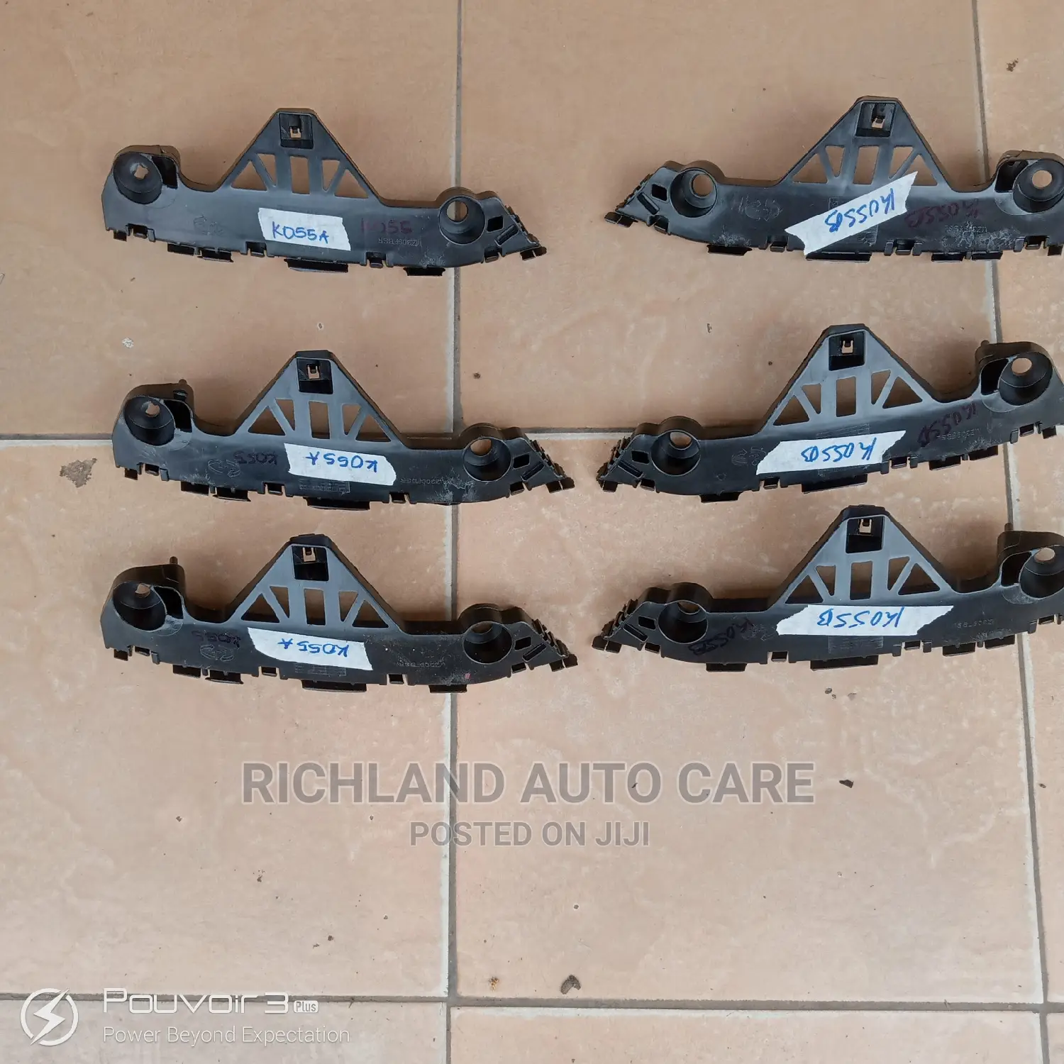Bumper Slides Mazda Axela 2008-2010 Front Right and Left