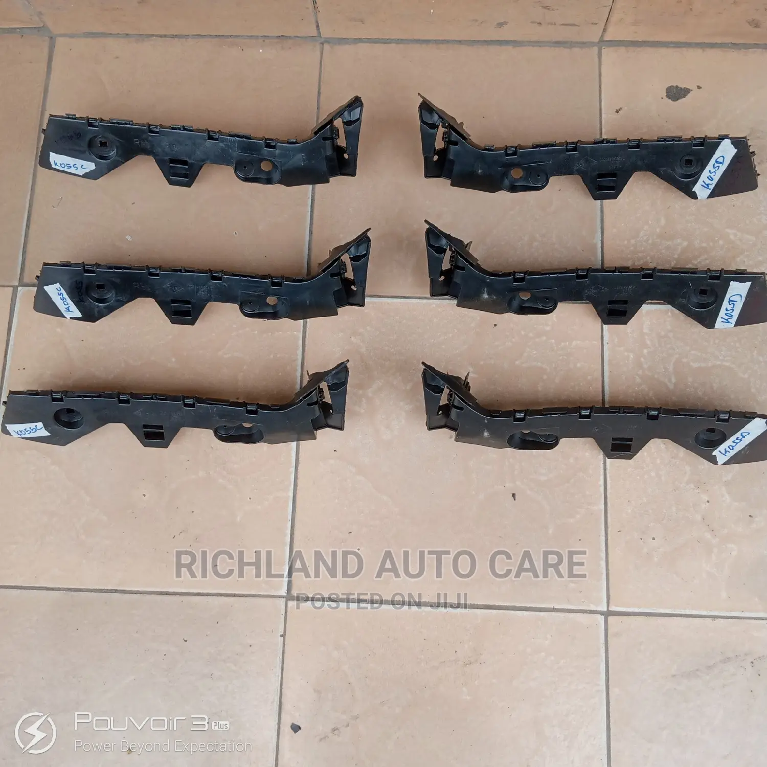 Rear Bumper Slides Mazda Axela 2008-2010