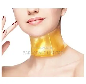24K Gold Collagen Neck Mask Antiaging X 2 PC