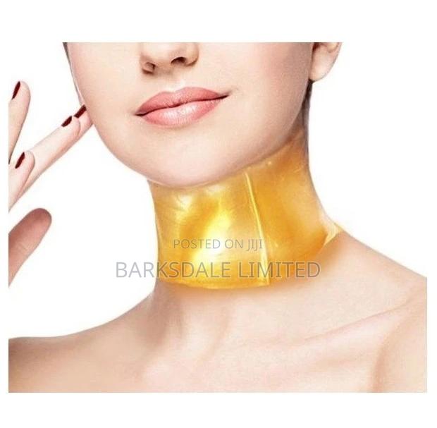 24K Gold Collagen Neck Mask Antiaging X 2 PC - thumbnail 2