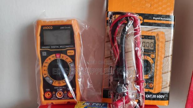 Ingco Digital Multimeter DM2002 600V Tester Heavy Duty - main view