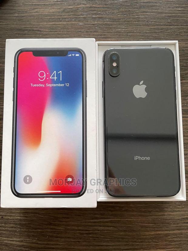 Apple iPhone X 256 GB Gray - thumbnail 2