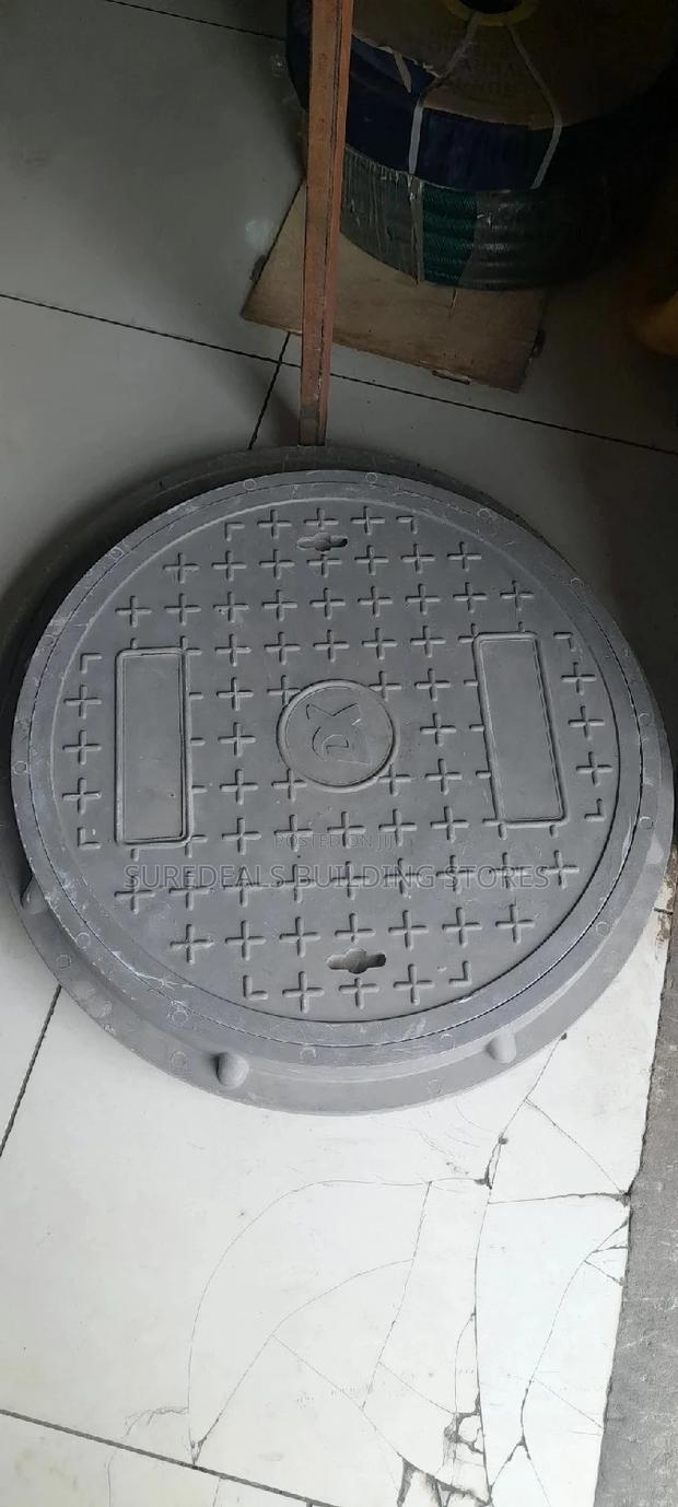 Round/Circular Composite Manhole Cover-600mm Dia