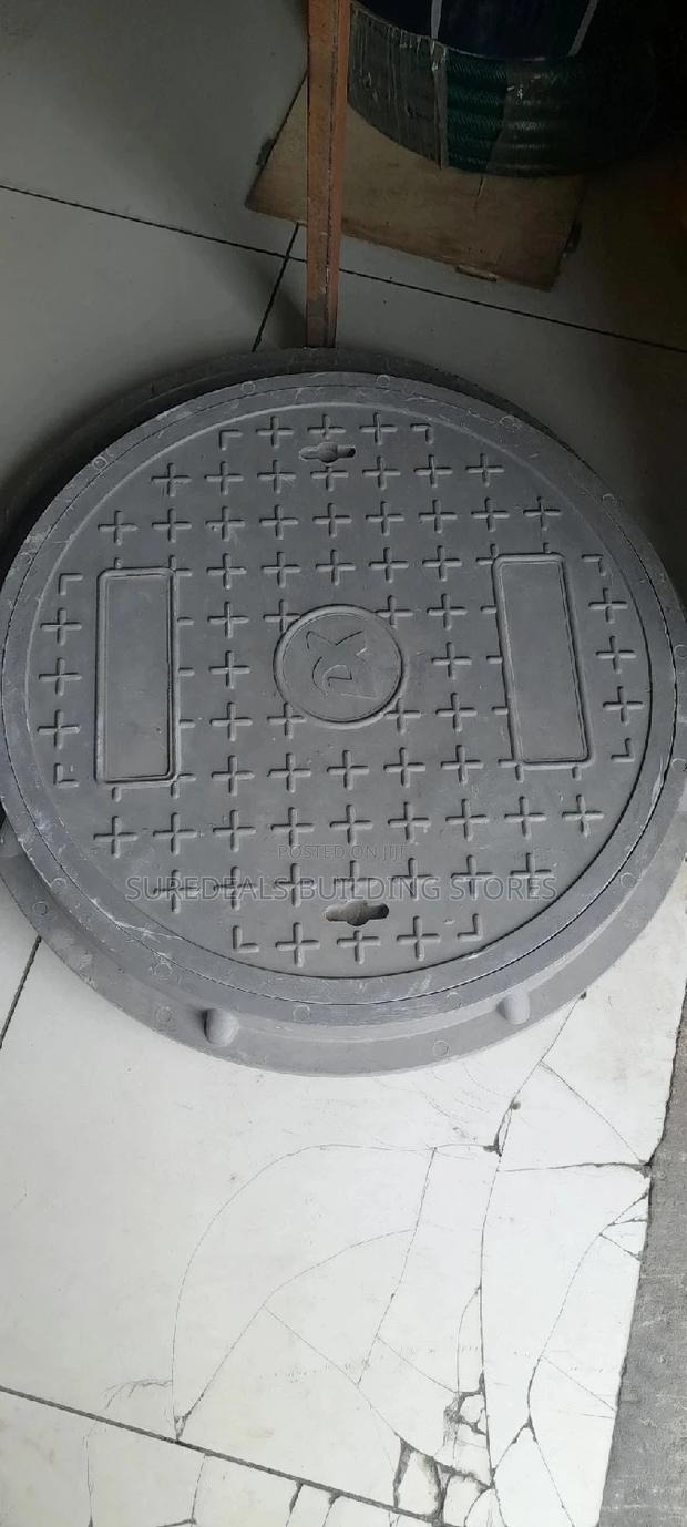Round/Circular Composite Manhole Cover-600mm Dia - thumbnail 3