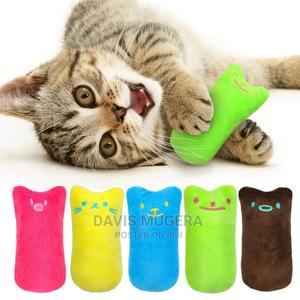 Smiley Cat Chew Toy With Catnip Inside - thumbnail 2