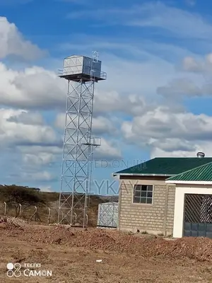 Steel Fabricated Water Tank With a Raised Tower