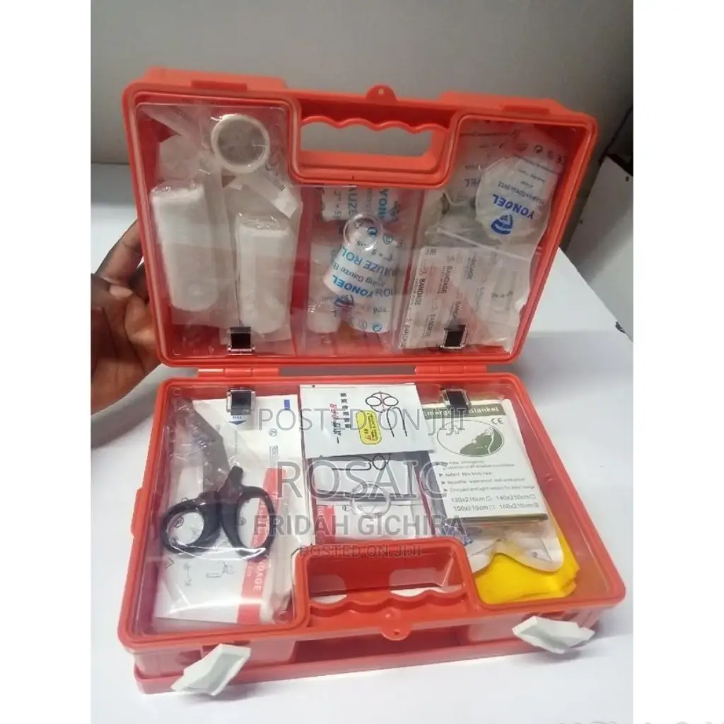 Red First Aid Box