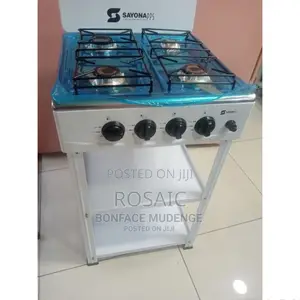 Sayona 4 Gas Cooker With Shelves at 7299