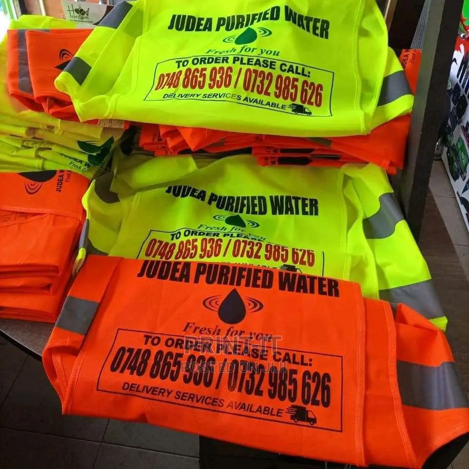 Reflector Jacket Branding and Printing