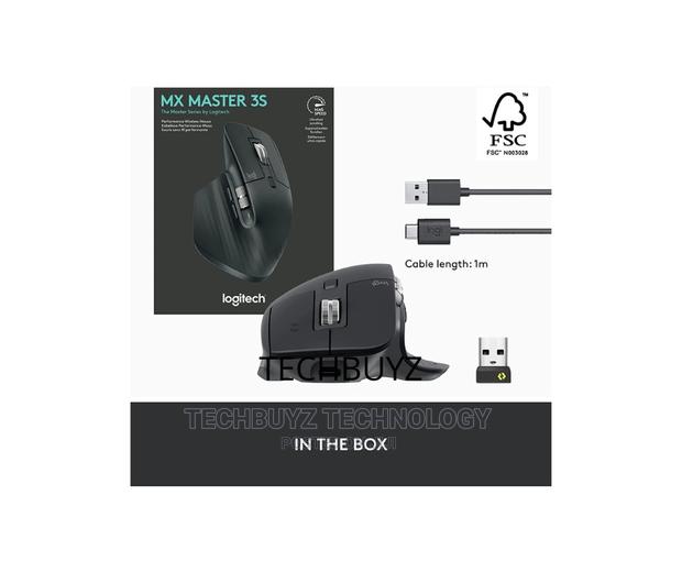 Logitech MX Master 3S - Wireless Performance Mouse - thumbnail 3
