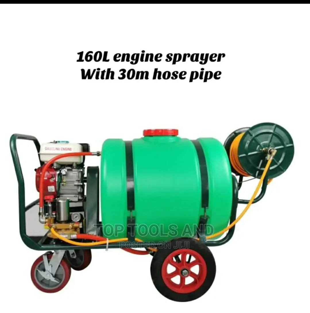 Engine Sprayer 160L +30m Pipe