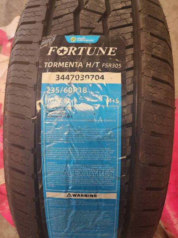 235/60r18 Fortune Tyres Made in Thailand