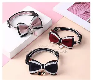 Bold London Bow Tie Cat Collar for Cats Small Dogs