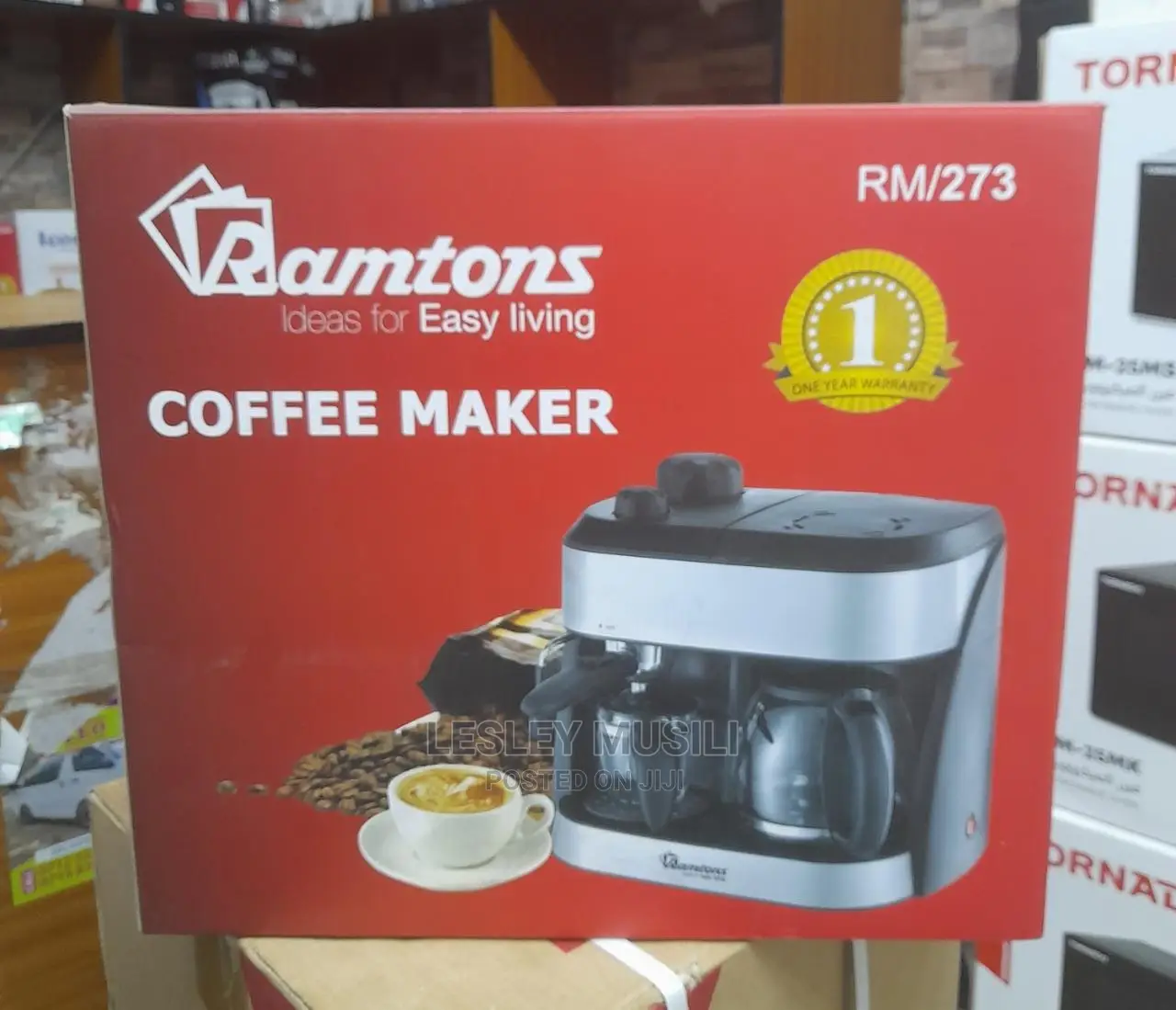 Ramtons Coffee Maker Rm 273