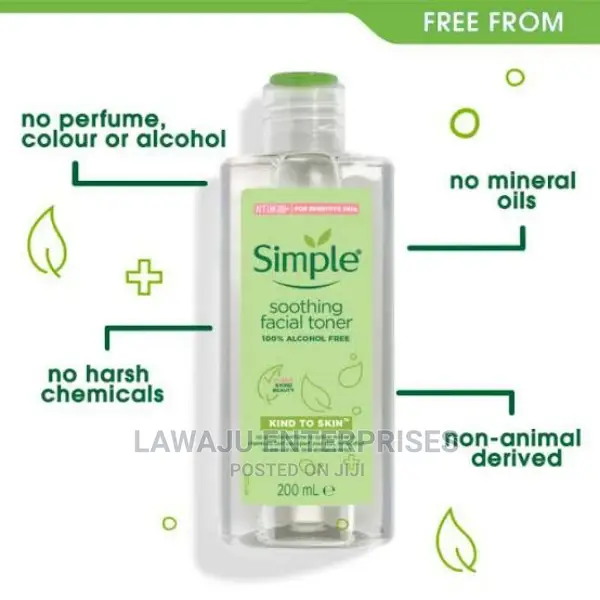 Simple Soothing Facial Toner