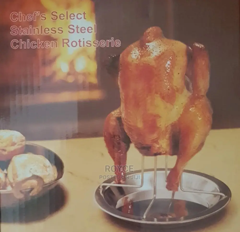 Chicken Rotisserie Grill Stand