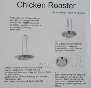 Chicken Rotisserie Grill Stand