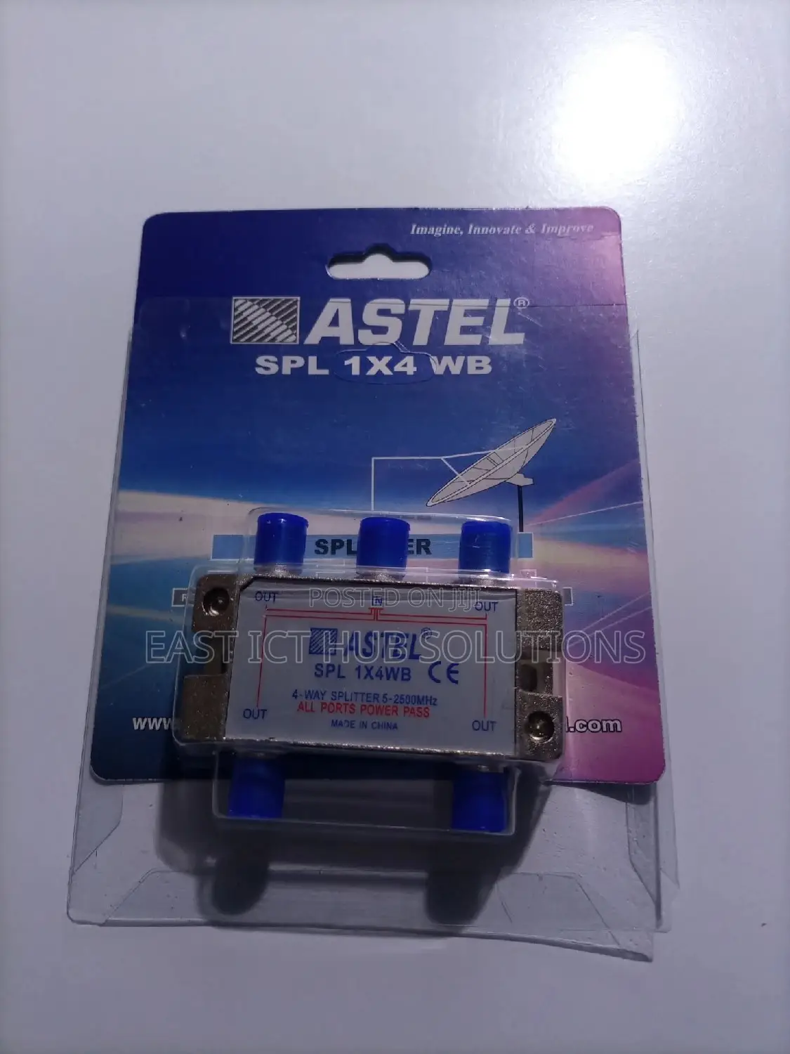 BAMF 4-way Coax Cable Splitter Bi-directional