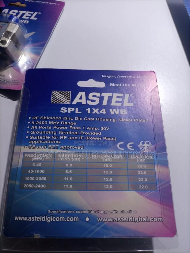 BAMF 4-way Coax Cable Splitter Bi-directional - main view