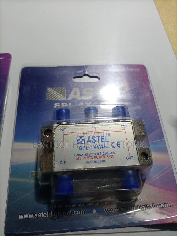 BAMF 4-way Coax Cable Splitter Bi-directional - thumbnail 3