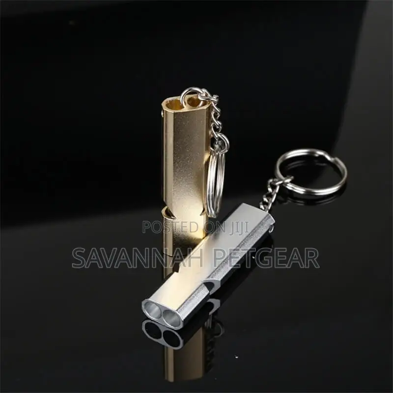 Aluminium Two-Tone Dog Training Whistle