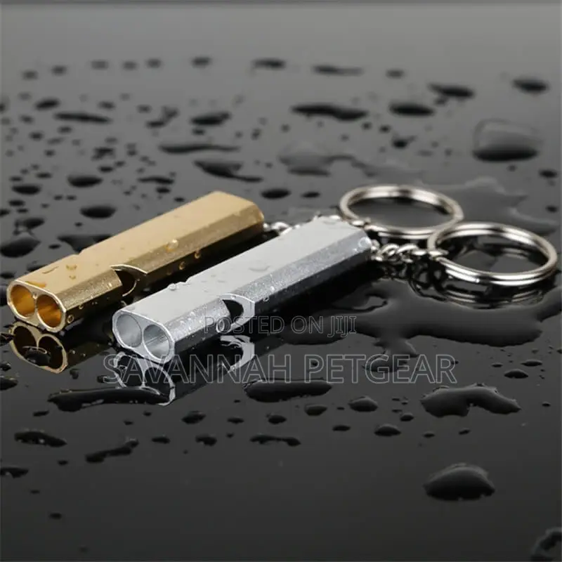 Aluminium Two-Tone Dog Training Whistle