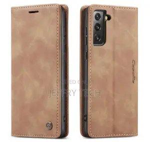 Caseme Samsung Galaxy S21 Plus Retro Flip Leather Wallet Cas