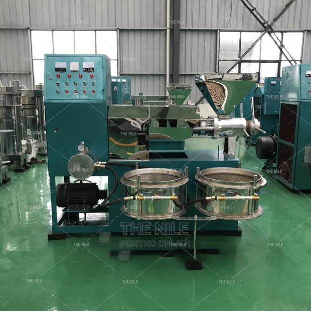 Automatic Spiral Rapeseed Oil Press - main view