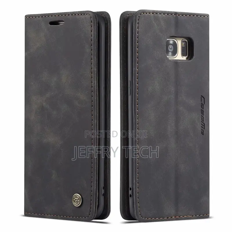 Caseme Samsung Galaxy S7 Edge Anti-Fall Retro Leather Wallet
